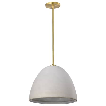 Nuvo Collins - 14 Inch Pendant - with White Ceramic 60/8003